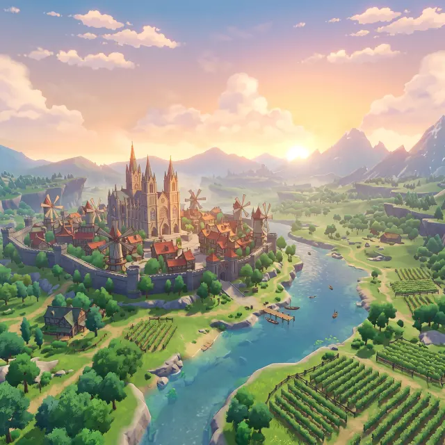Mondstadt background
