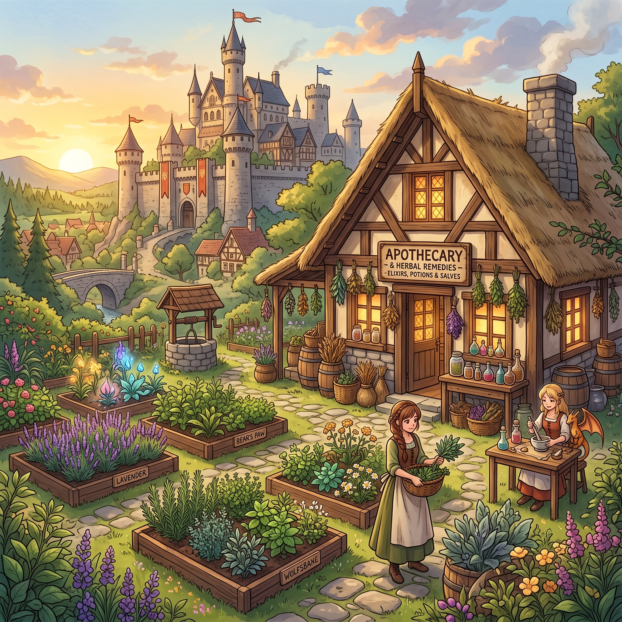 赤髪の白雪姫 — 薬草と自由の王国クラリネス