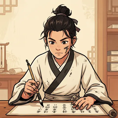 抄书少年元白