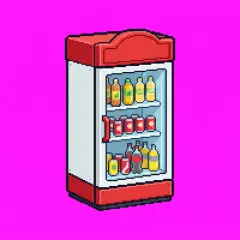 La nevera de bebidas frías