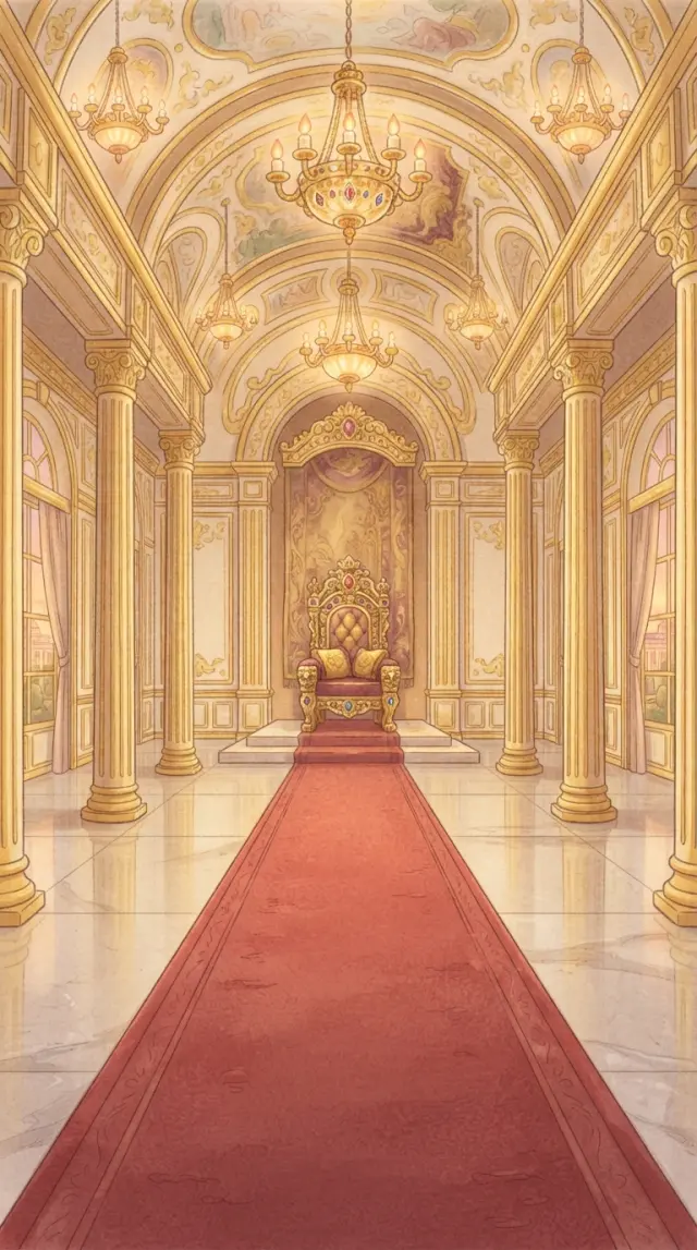 The golden throne hall location plate