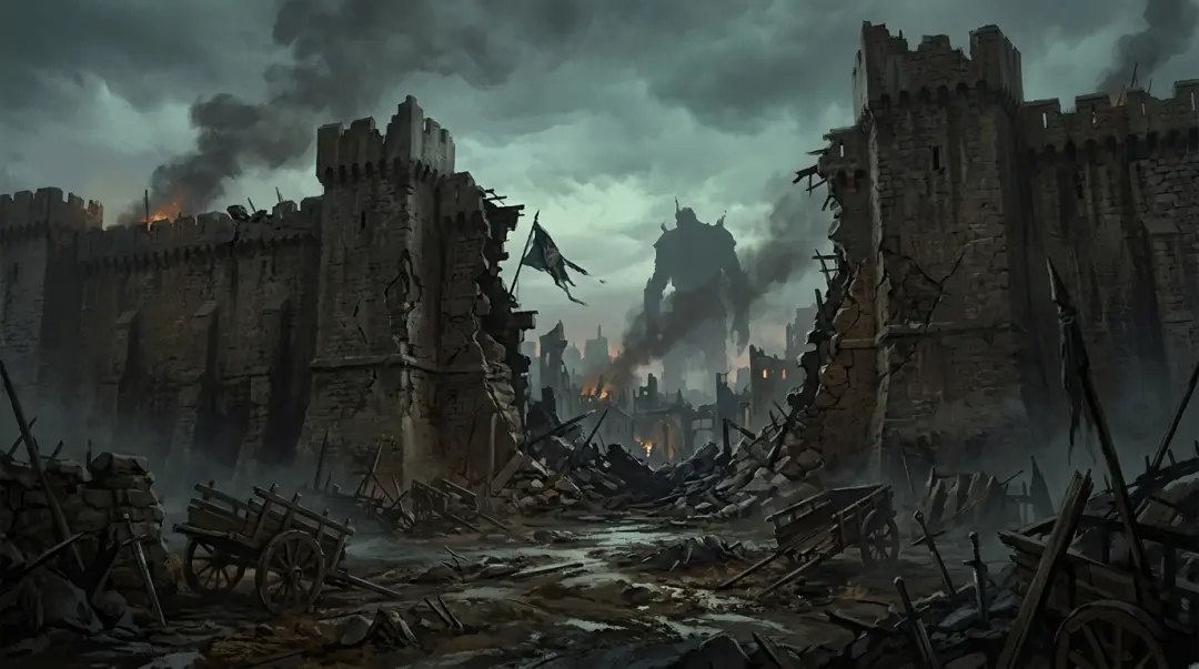 Attack on Titan — dark fantasy world