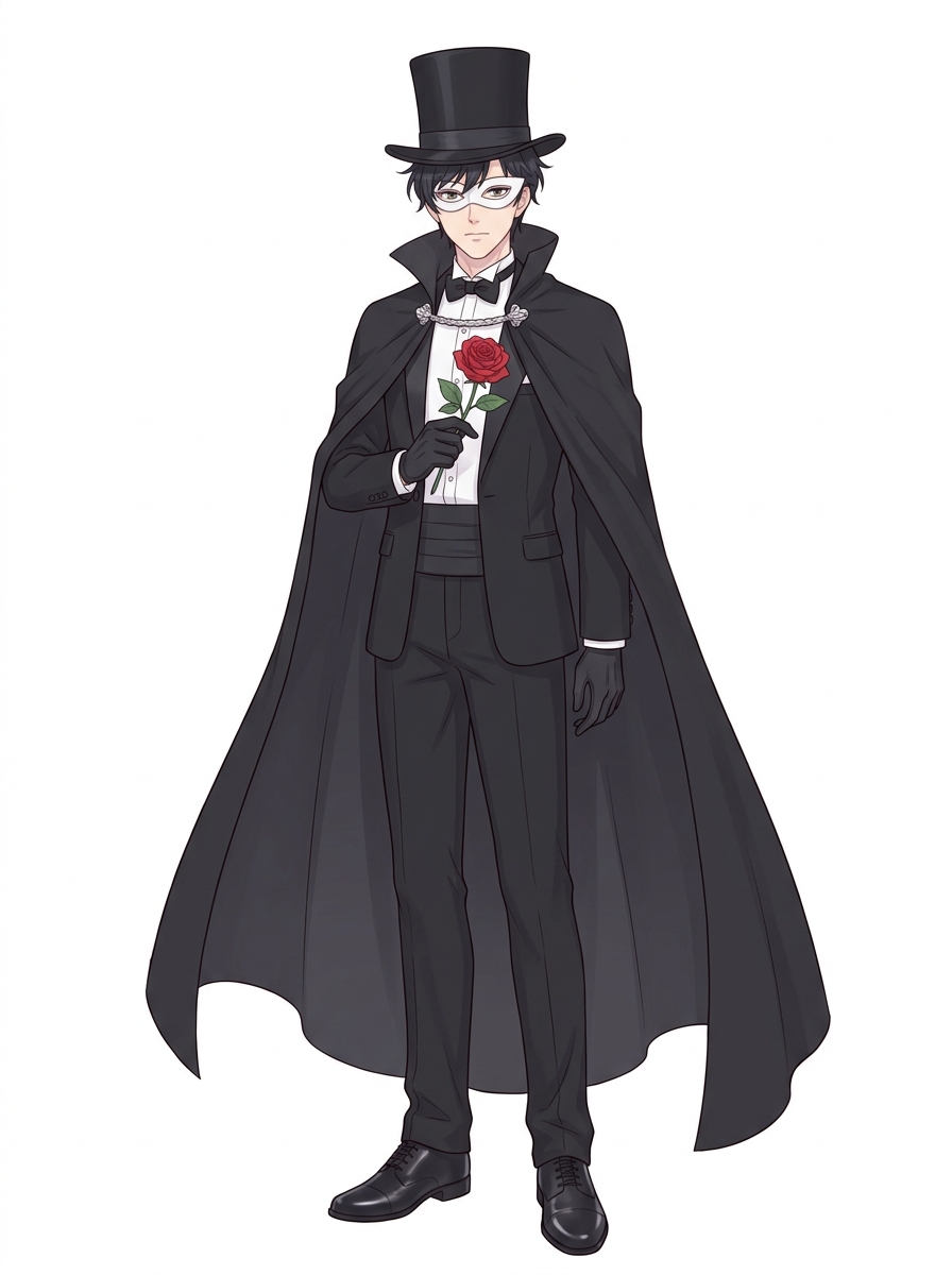 Tuxedo Mask — neutral sprite