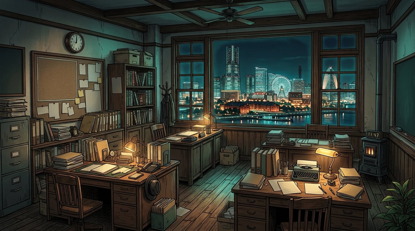 Bungo Stray Dogs — Armed Detective Agency office