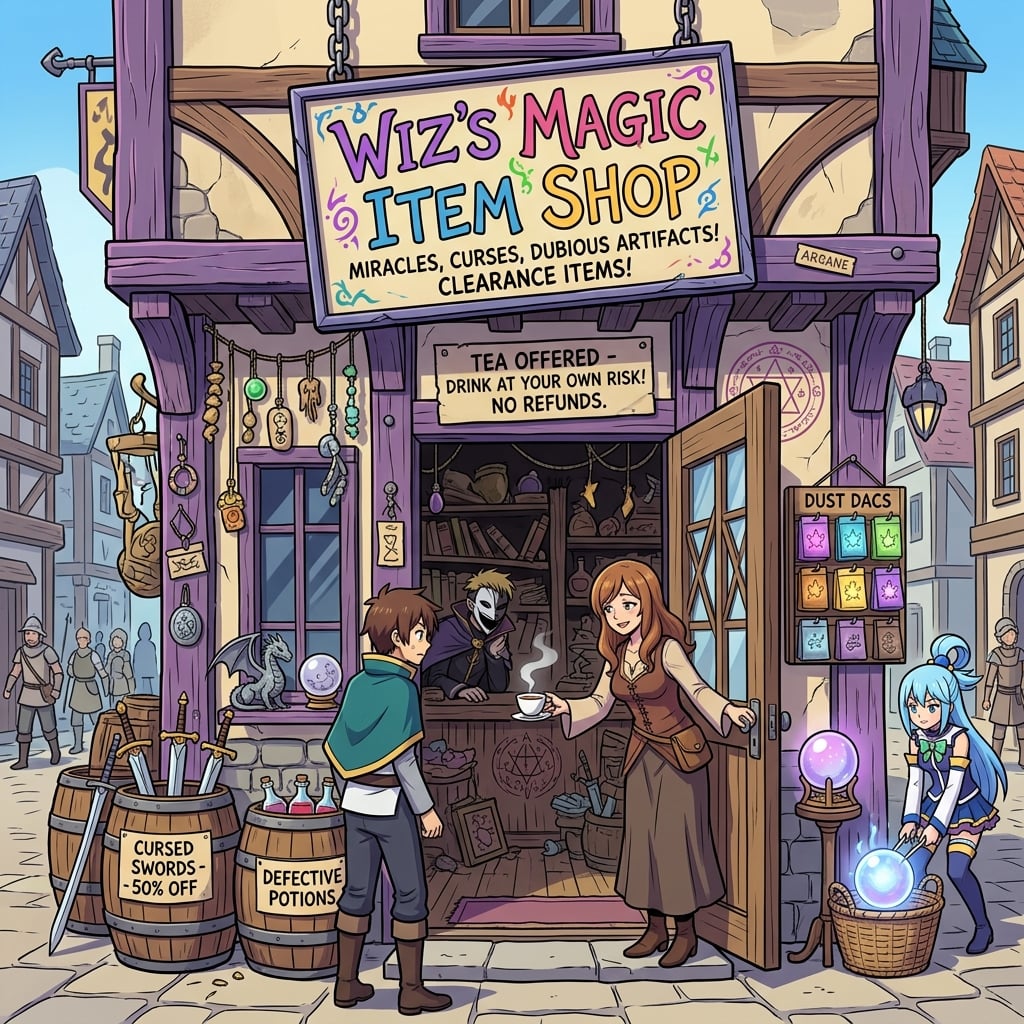 Wiz’s Magic Item Shop