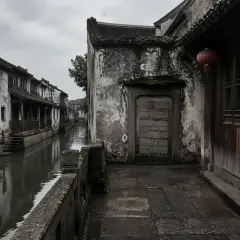 Beco da Rua Antiga de Qibao, Distrito de Minhang, Xangai