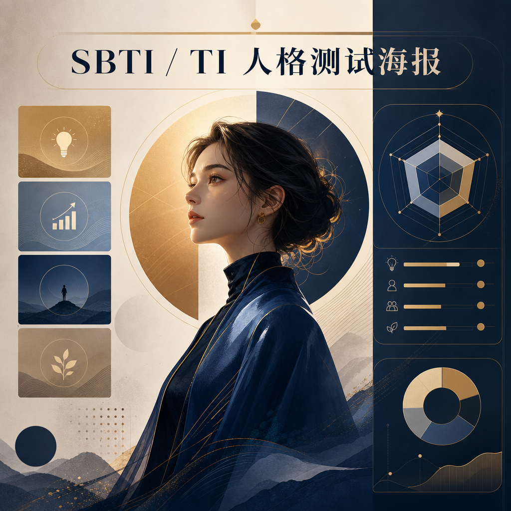 SBTI Personality Poster — template showcase card
