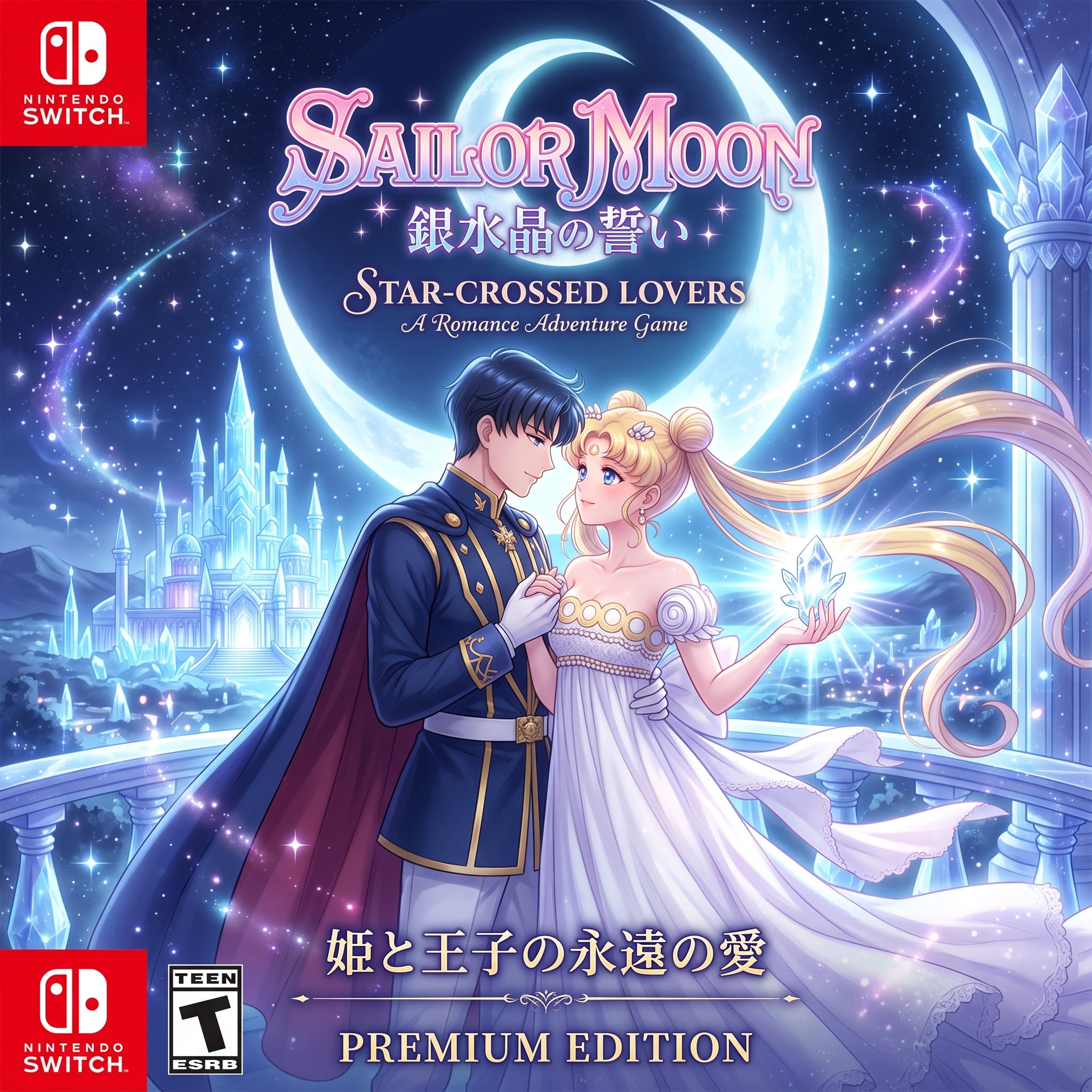 Sailor Moon Romance Game — Crystal Love Story: Dating Sim & Visual Novel | Neta Studio