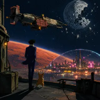 The Bebop sobre New Tijuana — Visual clave del mundo (GPT Image 2)