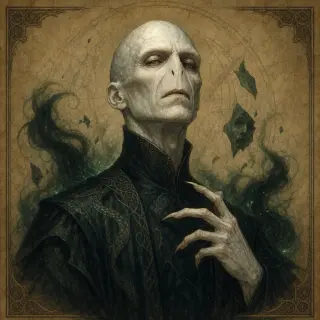 HP Character Network — 佛地魔王角色卡