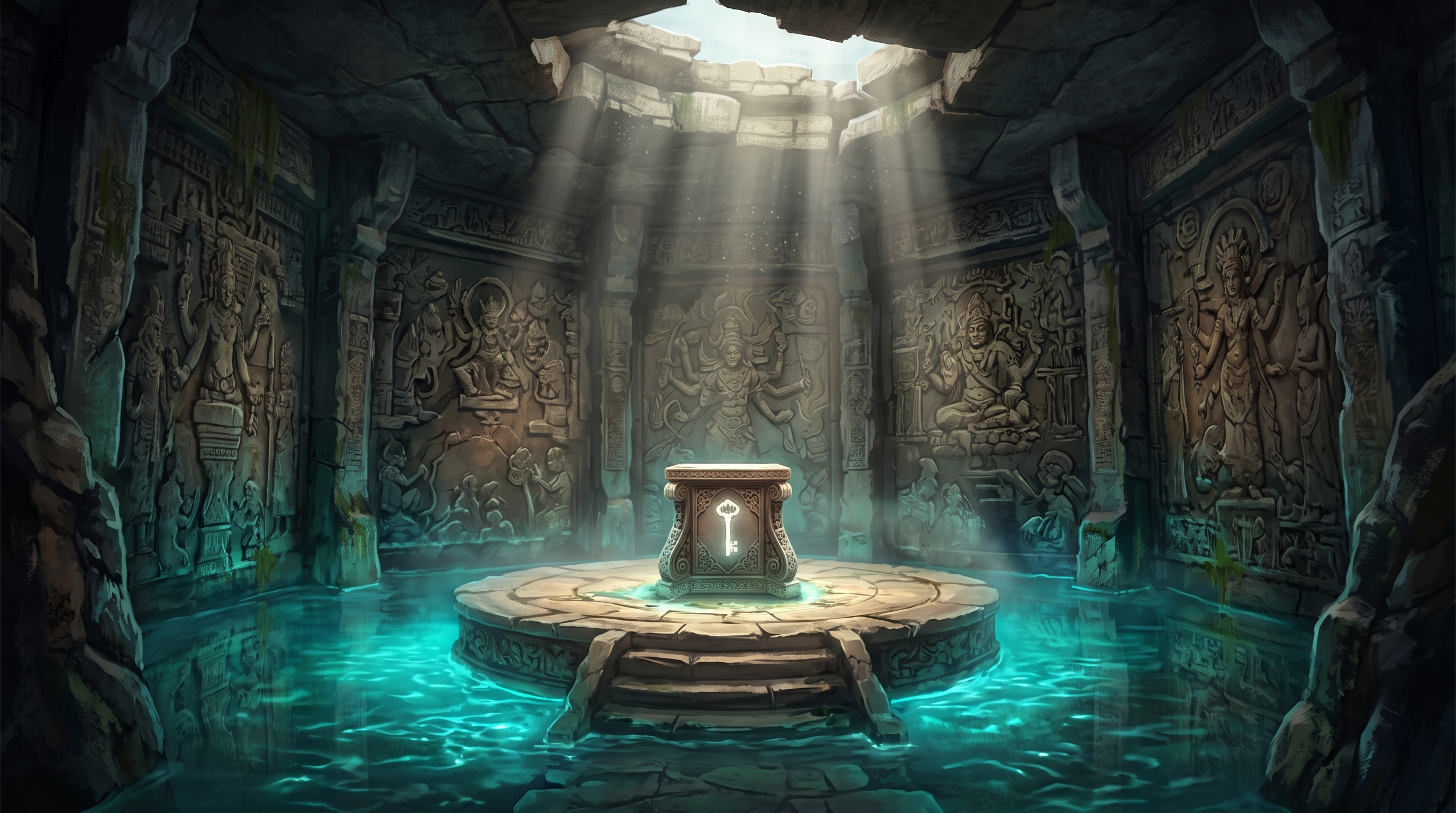 Marrow Sanctum scene background