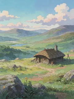 艾冉的山中居所
