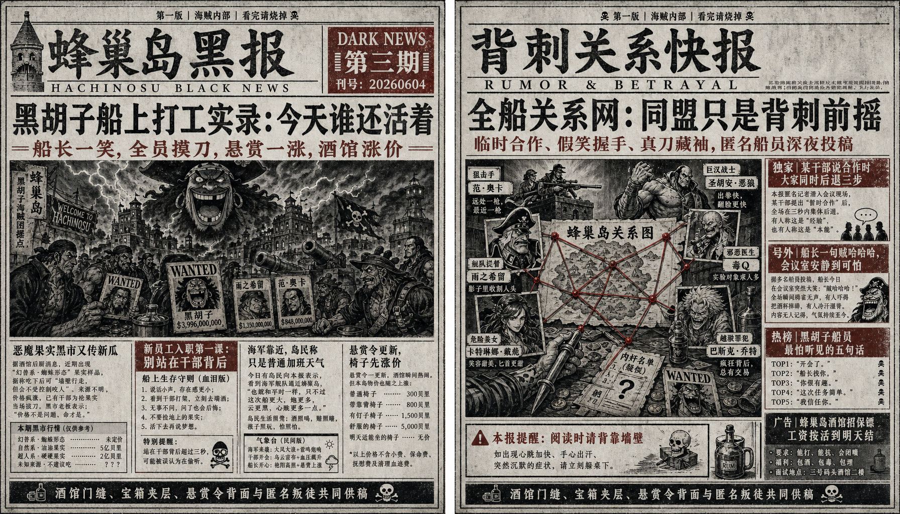 蜂巢島黑報