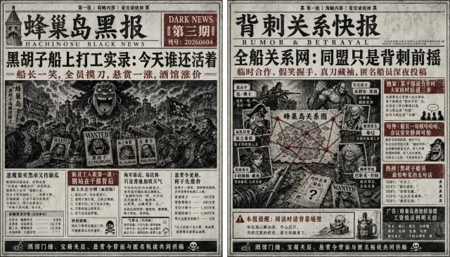 蜂巢岛黑报