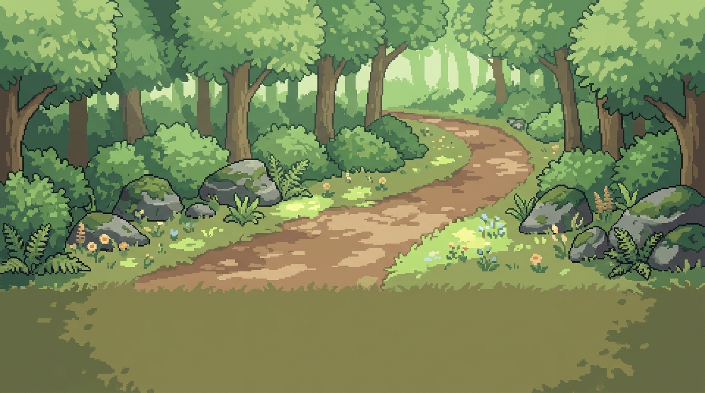 Whisperwood Trails Hintergrund
