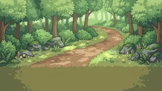 ウィスパーウッドの小道 背景