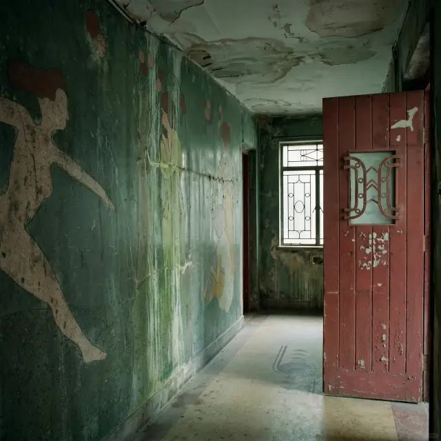 SH-0198 · Corridor panorama — Huaihai Villa No. 37