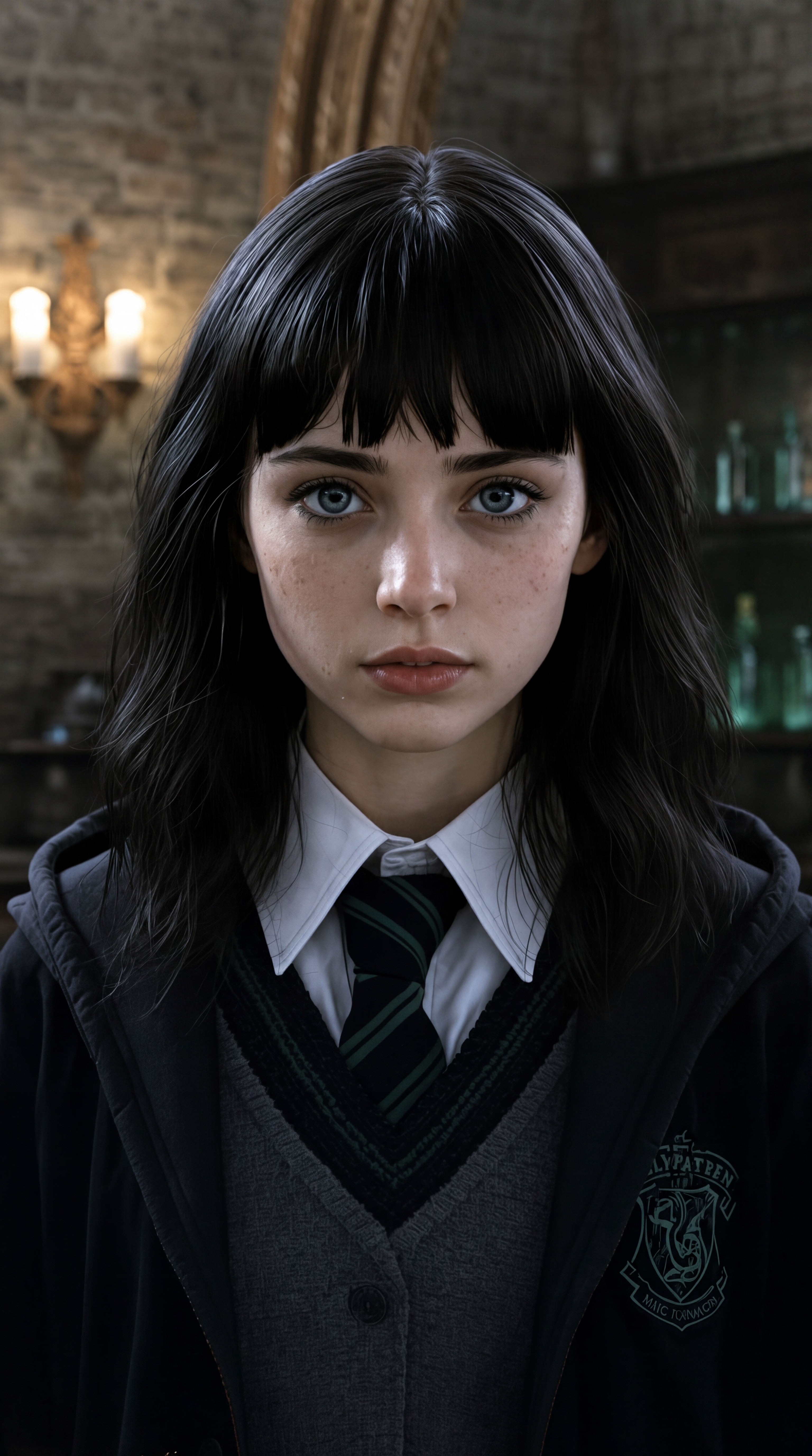Reference frame — Kendrya at Eleven character reference (face lock)