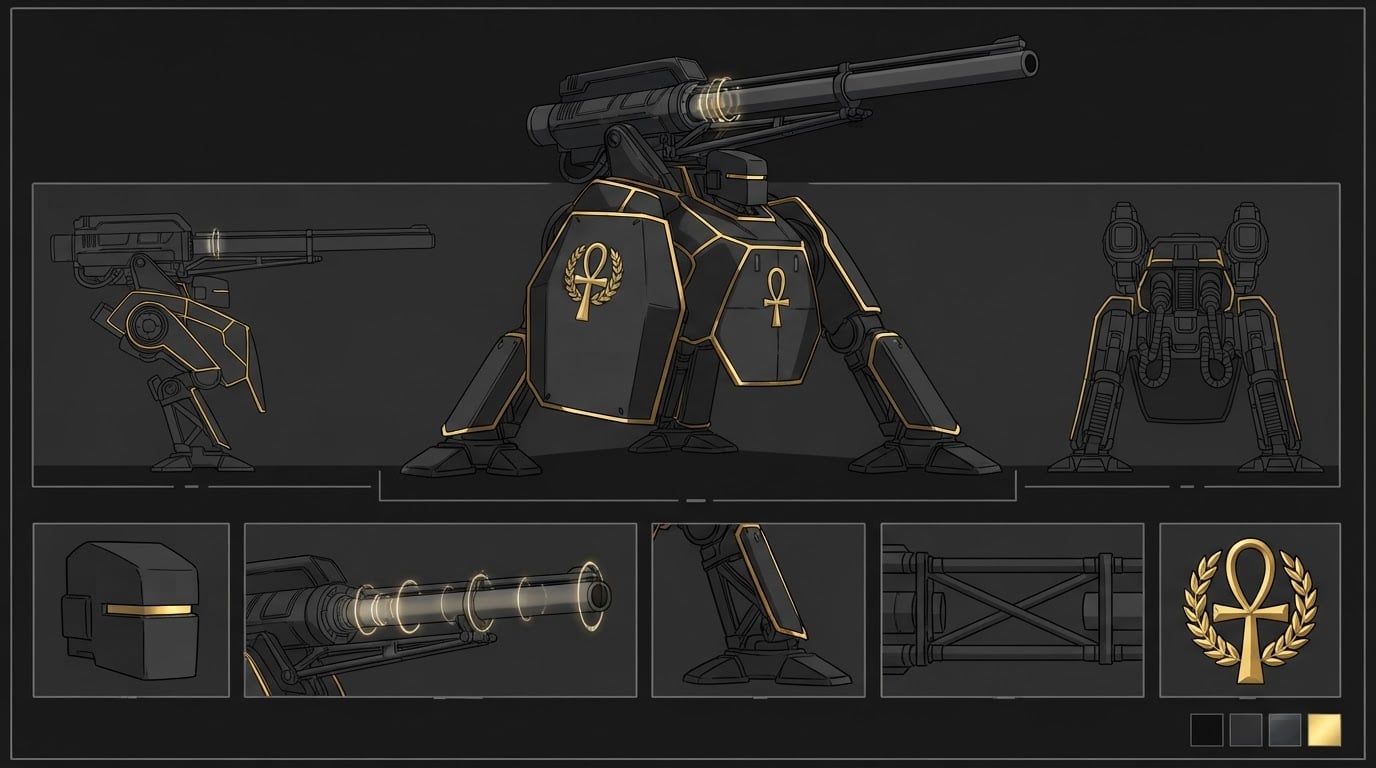 Eva-Counter Artillery Frame