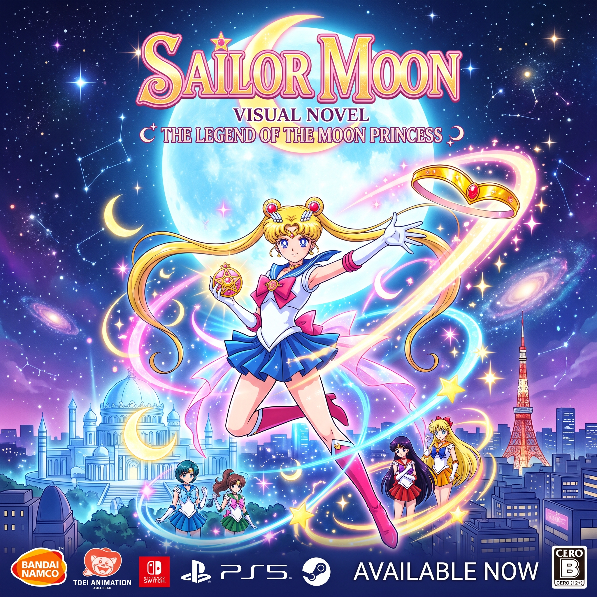Sailor Moon Simulator — Interactive Visual Novel: Guardian Chronicles | Neta Studio