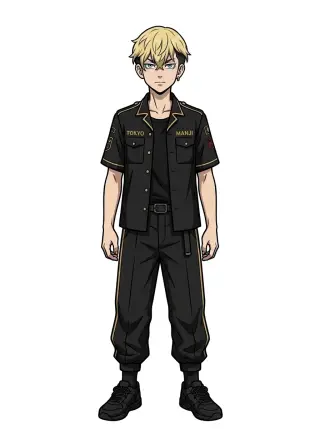 Chifuyu serious sprite