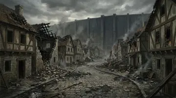 Attack on Titan dark fantasy scenes