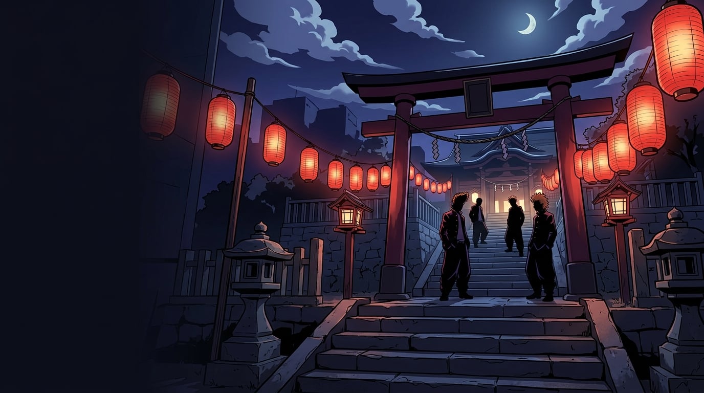 卍之夜——标题美术