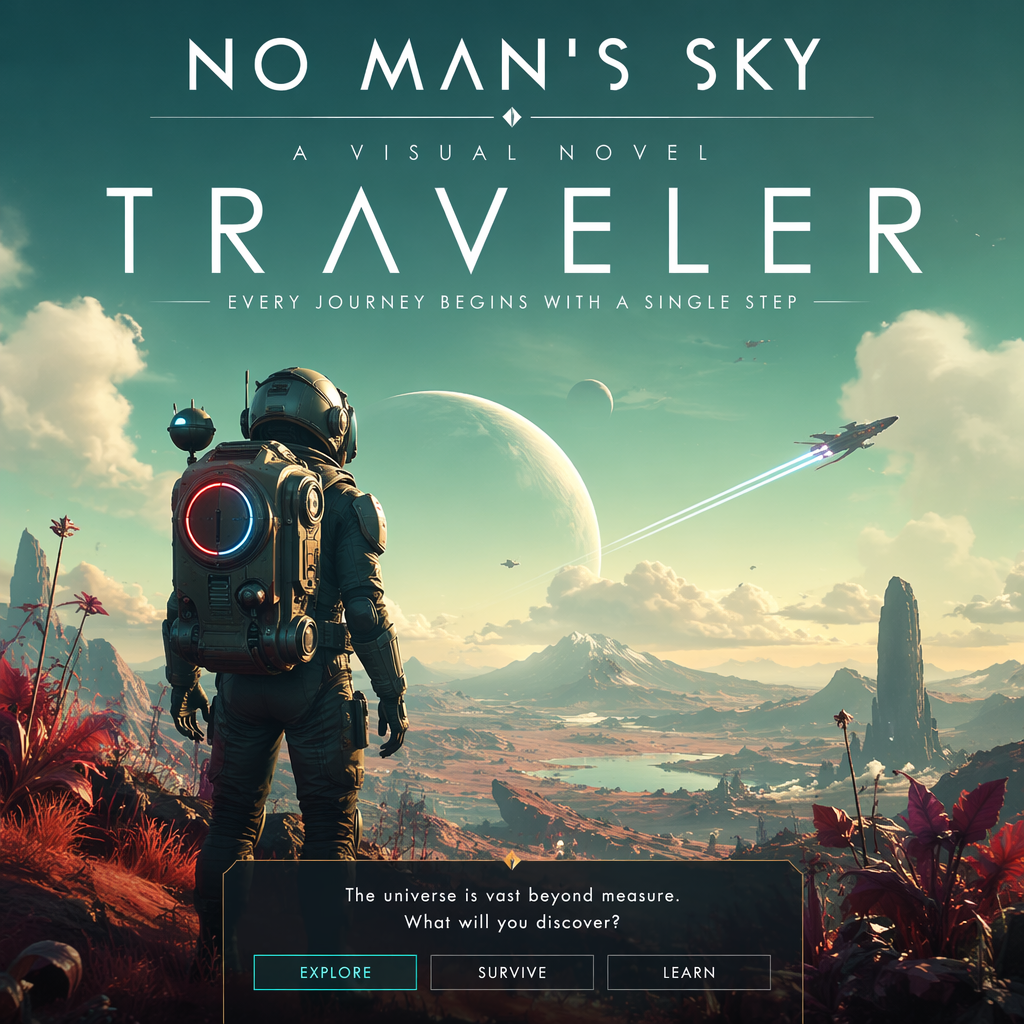 No Man's Sky — The Traveler's Tale: An Interactive Sci-Fi Visual Novel