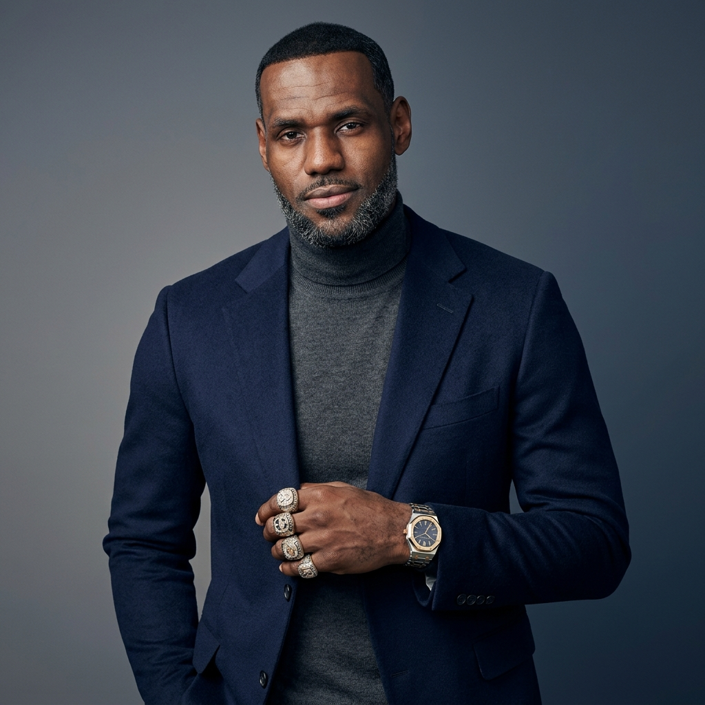 Referencia del mundo: arte de portada de Lin Yuan / LeBron James
