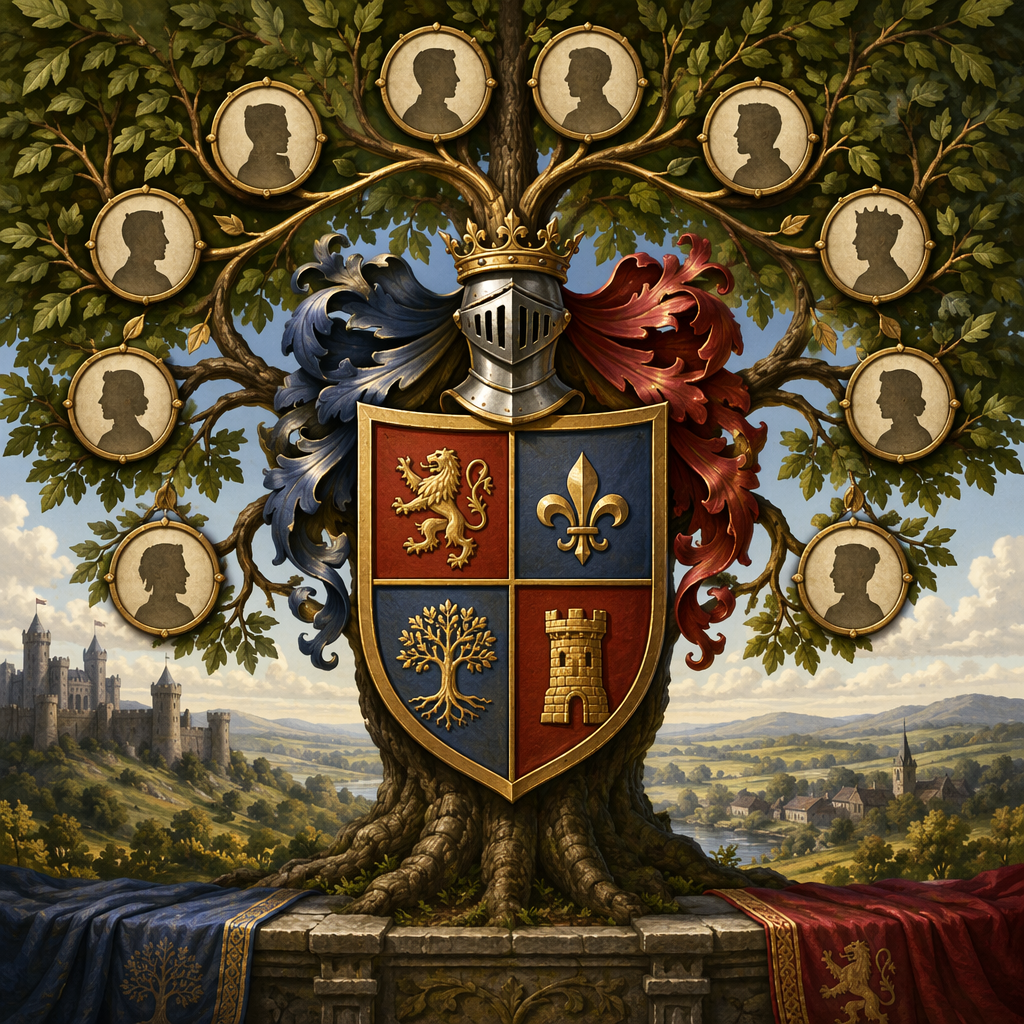 Serment de Sang : Couronne d'Or — Carte Interactive des Relations & Toile des Factions