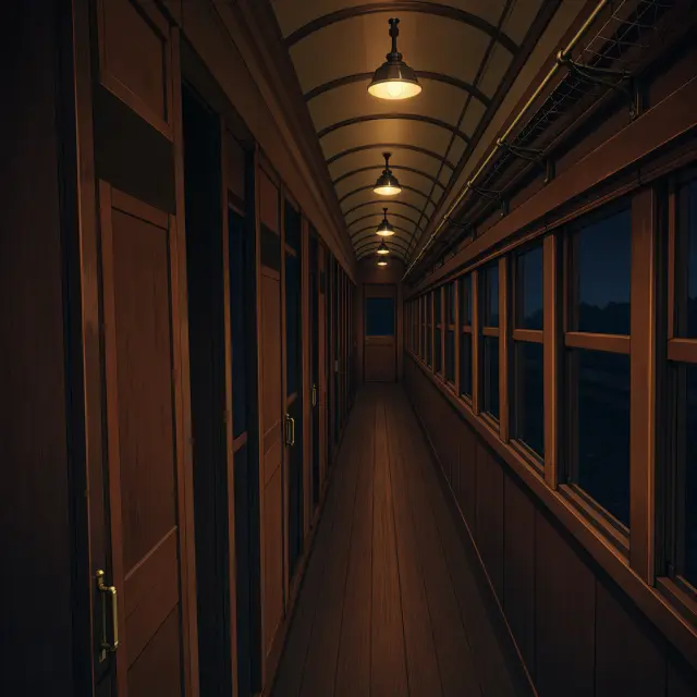 Mugen Train interior background