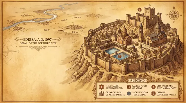 Edessa — map detail view