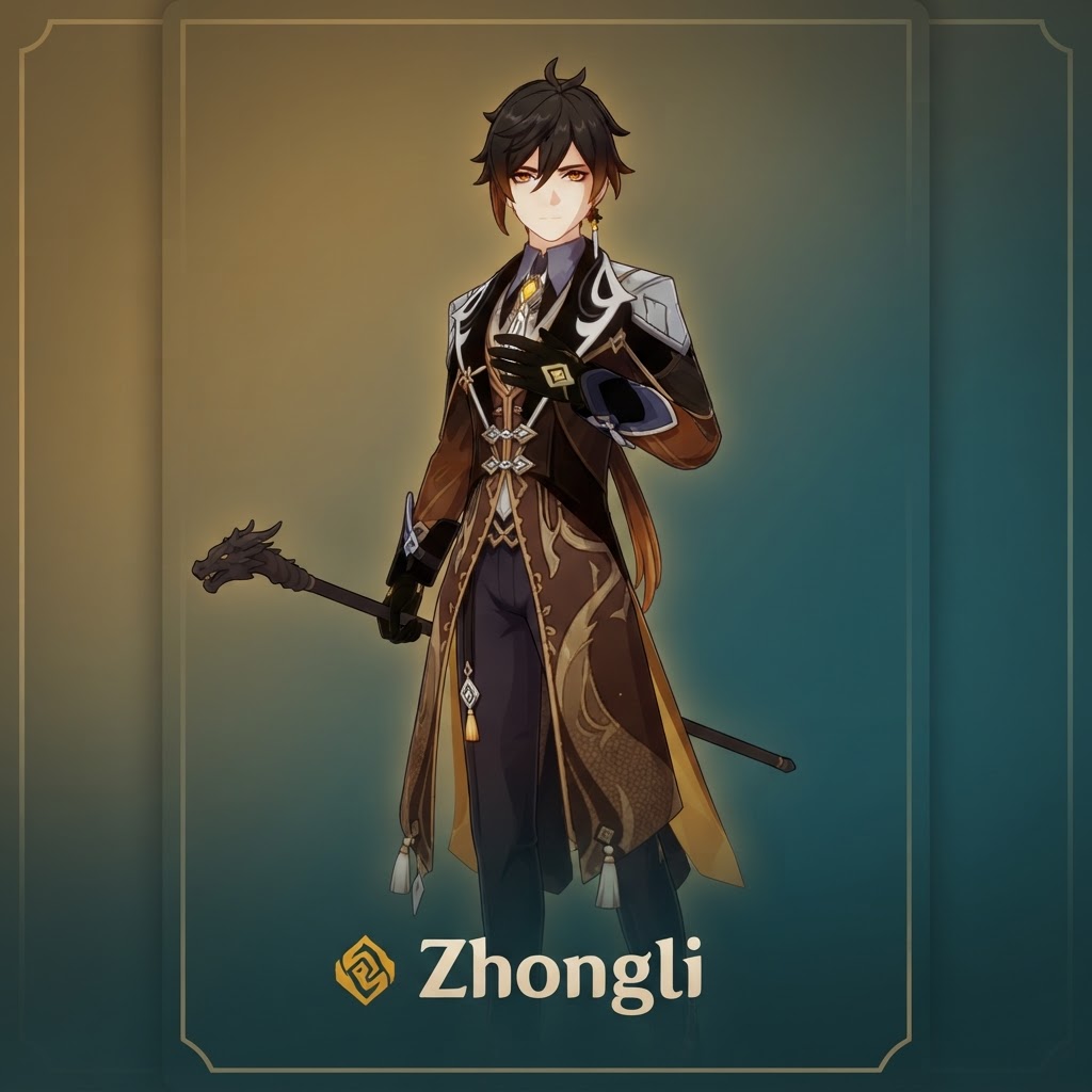 Couverture de Zhongli