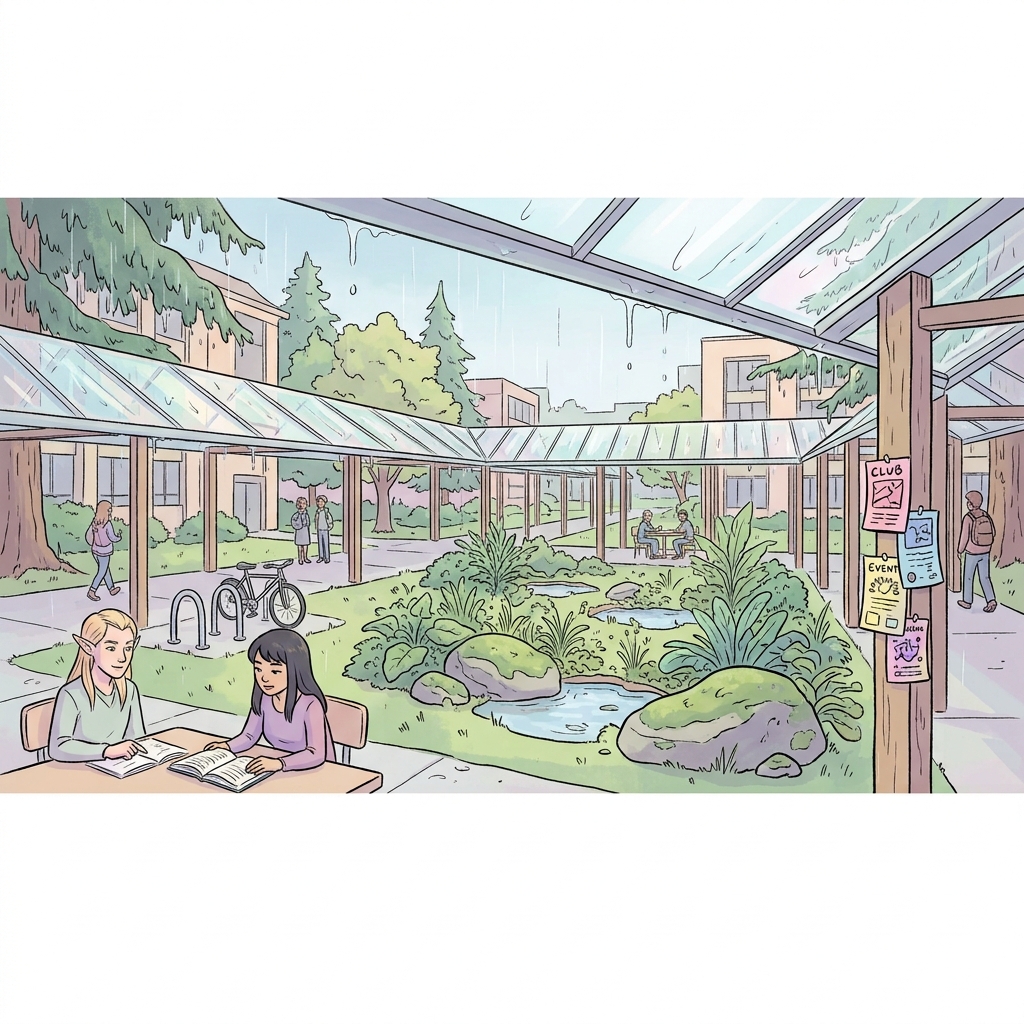 Campus Rain Gardens