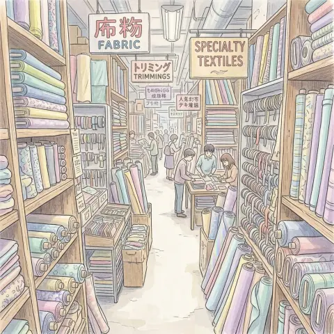 布料商店街