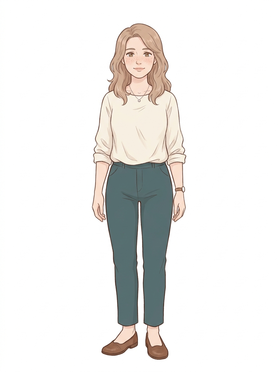 Claire adult neutral sprite
