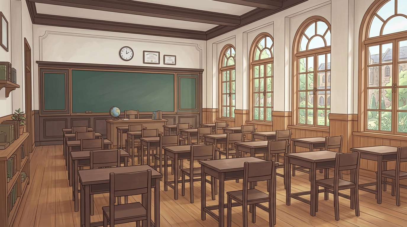 Eden Academy classroom background