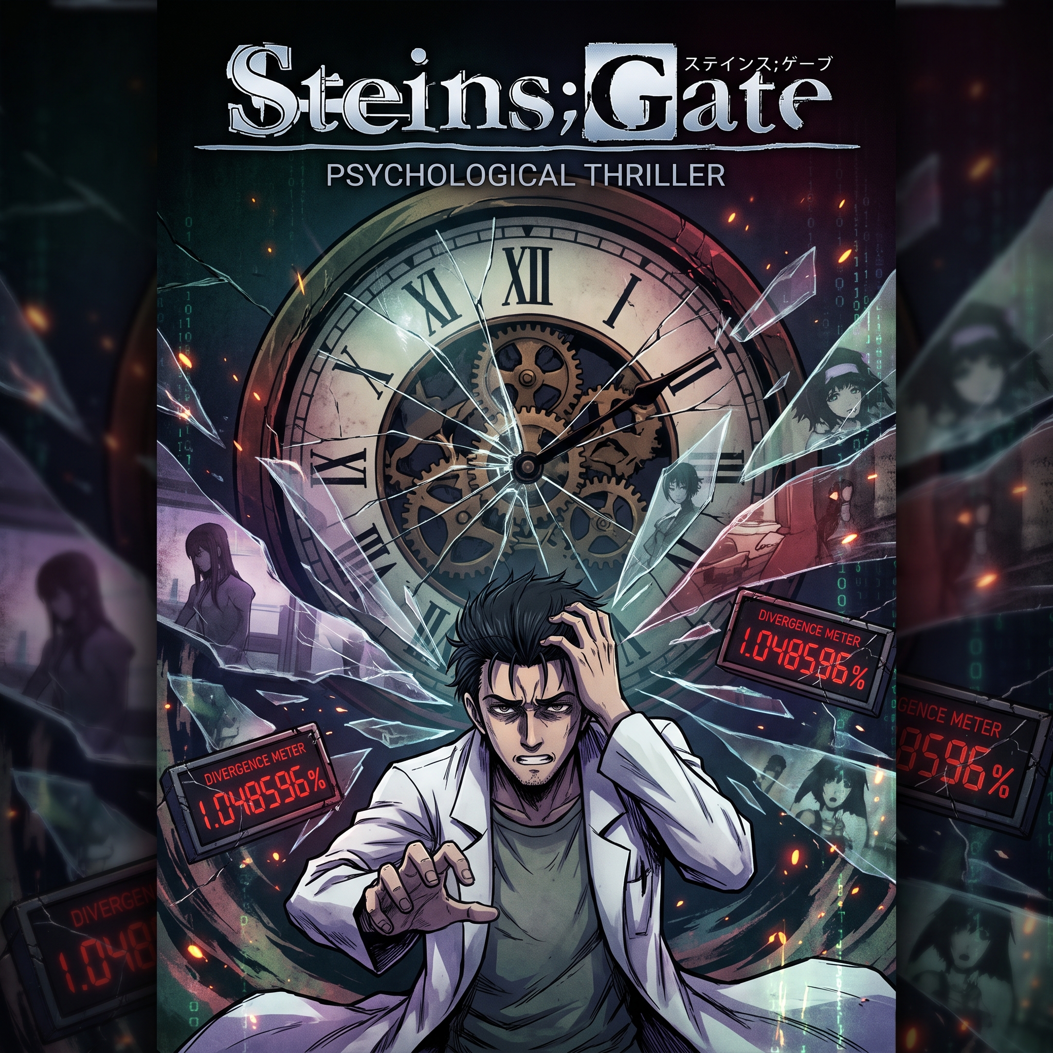 Steins;Gate — The Mind Fractures Across World Lines | Neta Studio