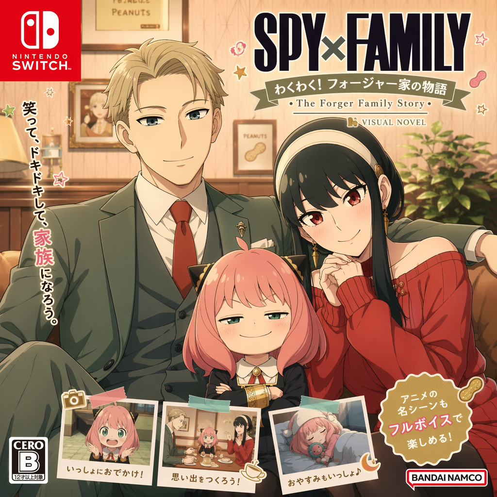 Spy x Family Simulator — A Visual Novel of Espionage, Parenting, and Unexpected Love