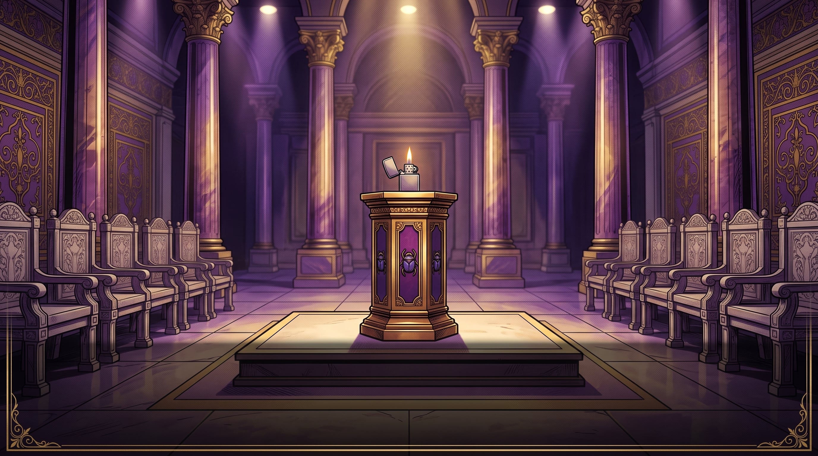 Polpo trial chamber background