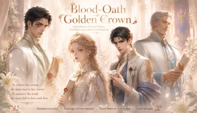Blood-Oath Golden Crown Promo-Plakat