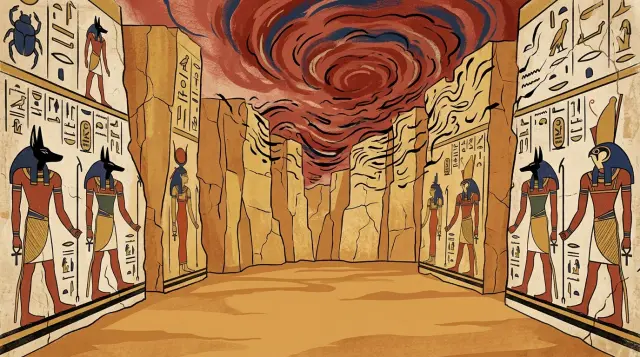 Red Sand Rift background