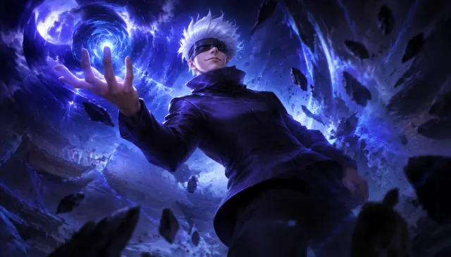 Satoru Gojo champion splash