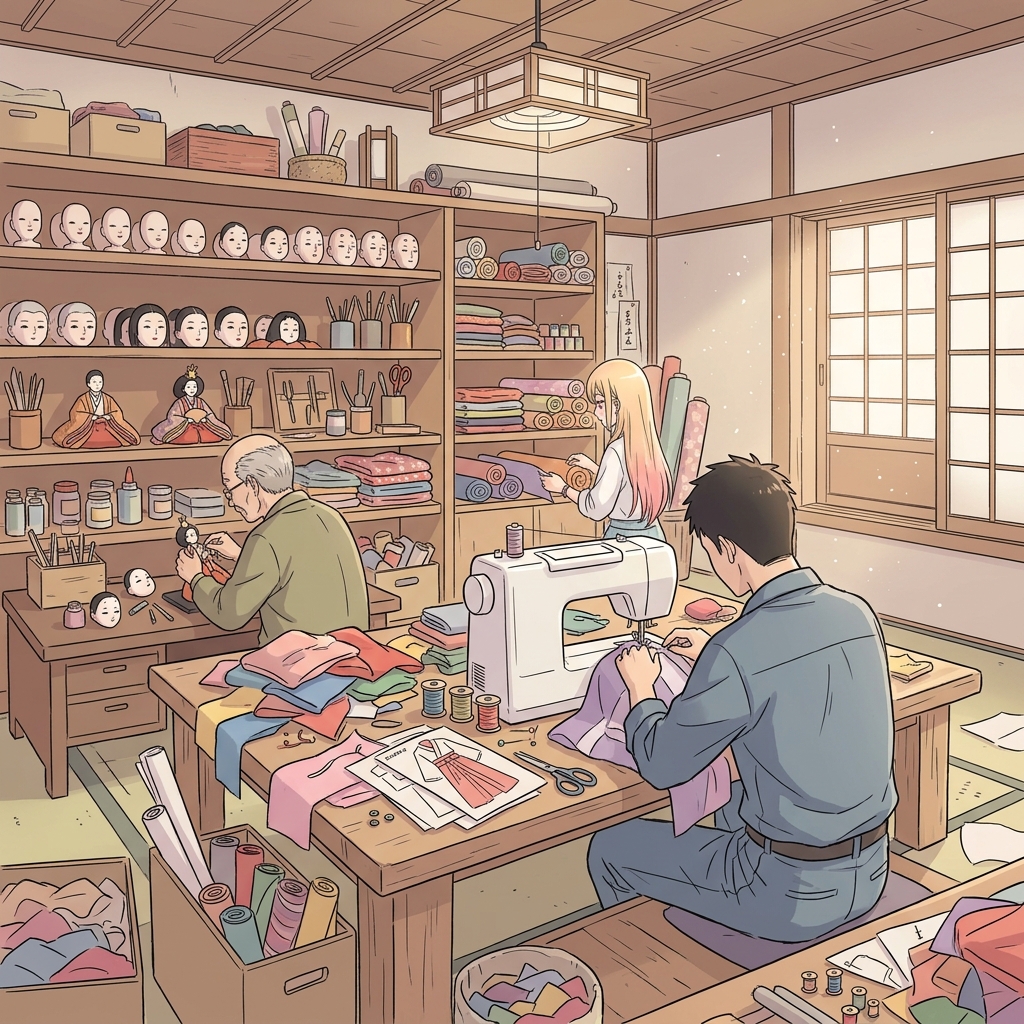 Atelier de la famille Gojo