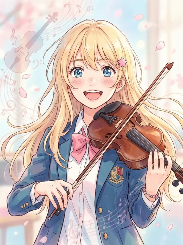 Your Lie in April — world cover art