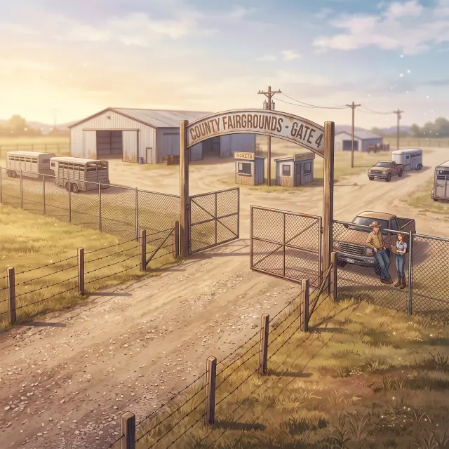 Scene background — County Fairgrounds Edge