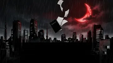 Death Note game scene — thriller