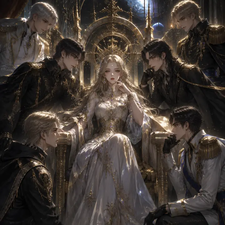 AI 롤플레이 플랫폼 — Gilded Succession 왕좌의 방