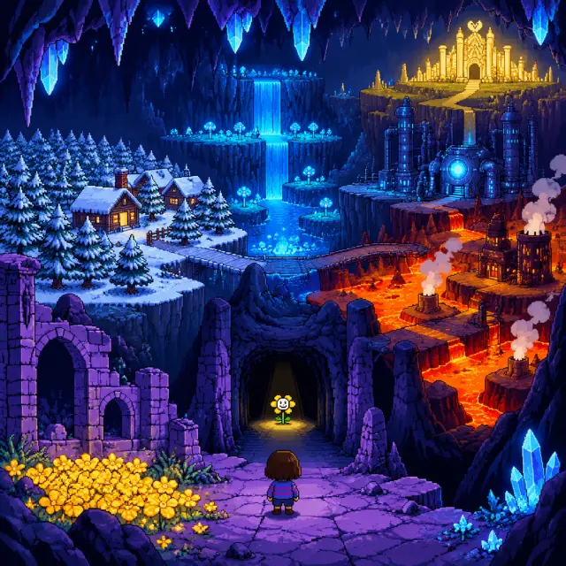 地下世界——世界主视觉(GPT Image 2)