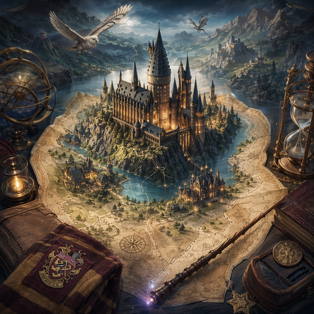 Wizarding World Atlas — Interactive Harry Potter Map Experience